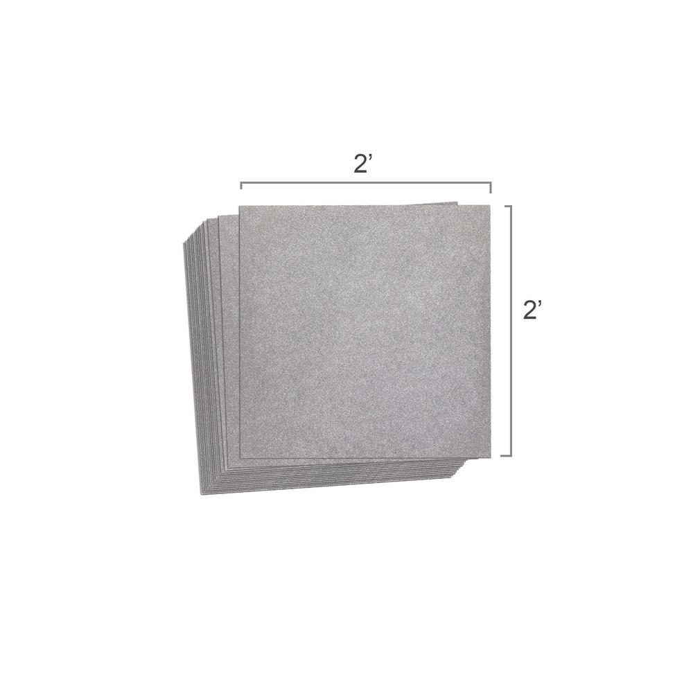 WarmlyYours CeraZorb 2 ft. x 2 ft. Insulating Synthetic Cork Underlayment (Pack of 12 Sheets)