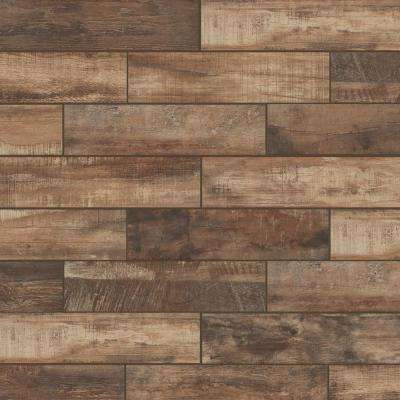 Florida Tile Home Collection   Wind River Beige 6 in. x 24 in. Porcelain Floor and Wall Tile (14 sq. ft./case)