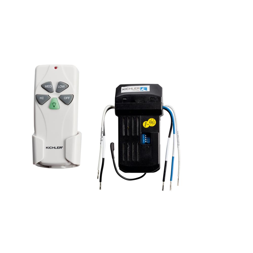 Independence 3-Speed Fan Remote Control in White