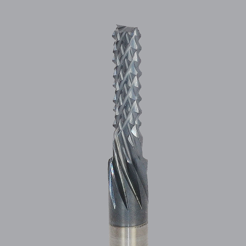 Onsrud 66-903ALTIN Solid Carbide router MULTIFL 1/8 x 1/2 x 1-1/2 OAL For Composite, Fiberglass, 1/8 Shank, ESG Coated