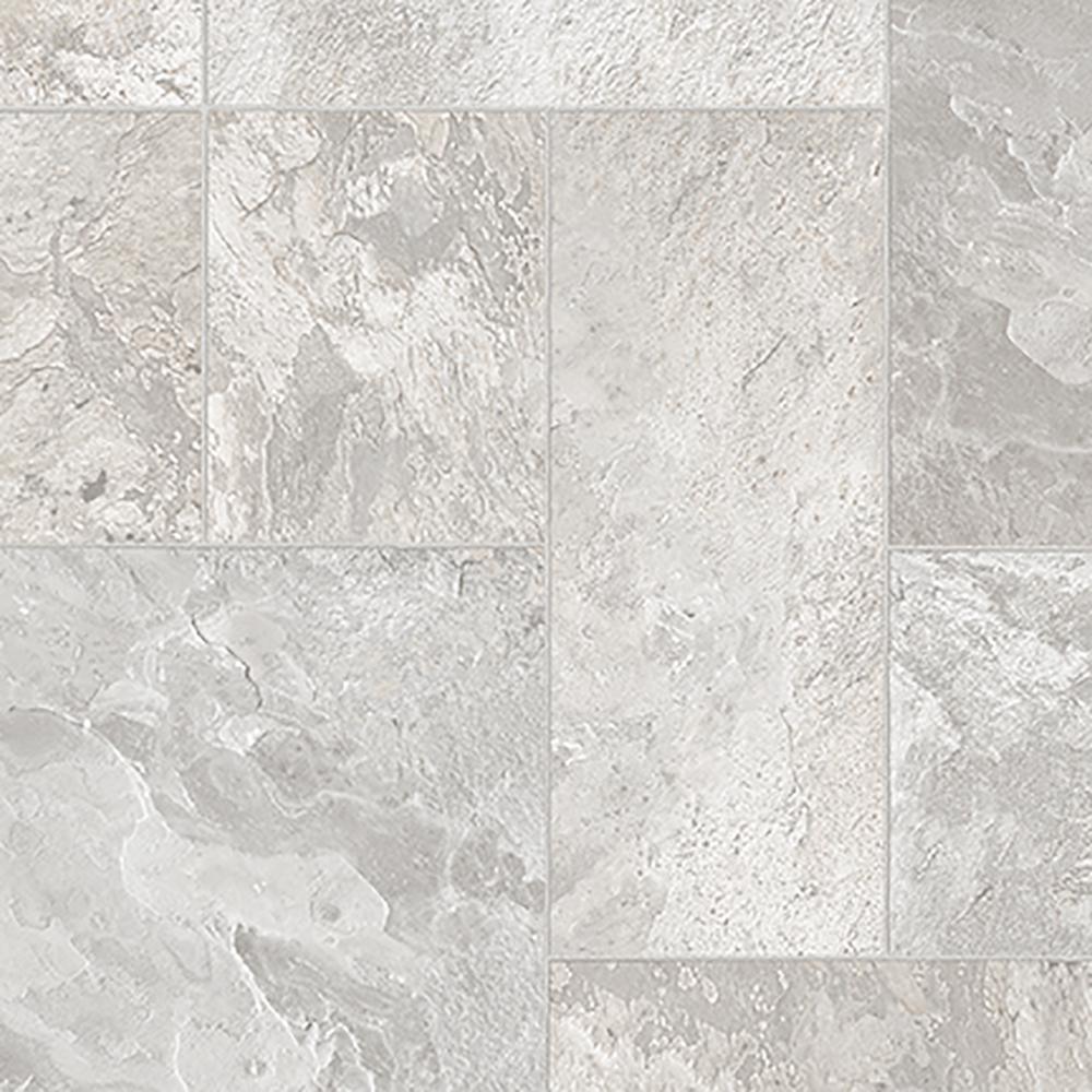 IVC Arbor Grey Residential Vinyl Sheet, Sold by 13.2 ft. Wide x Custom Length