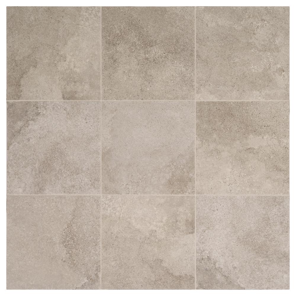Daltile Hastings Gray 12 in. x 12 in. Glazed Porcelain Floor and Wall Tile (14.55 sq. ft. / case)