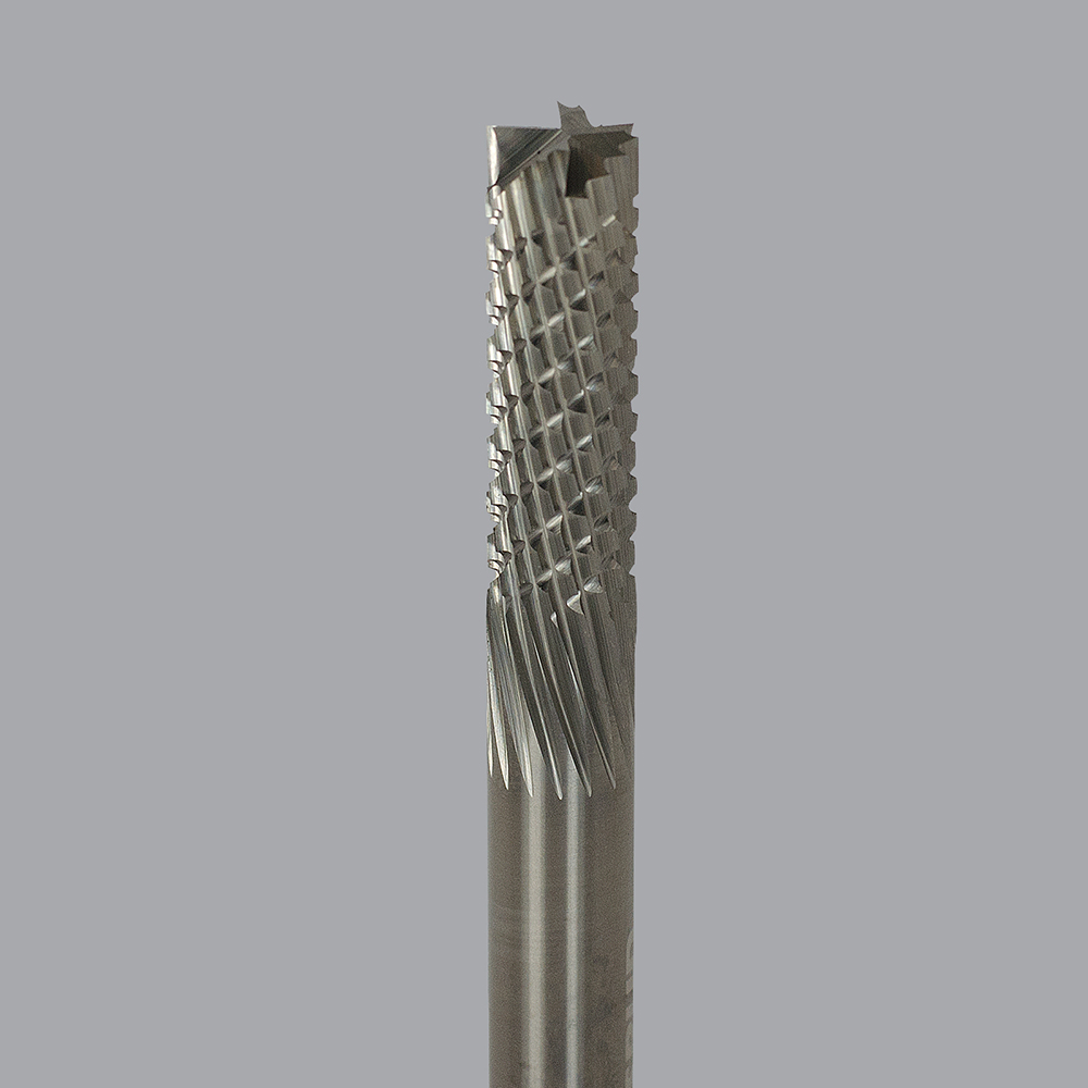 Onsrud 67-526 Solid Carbide router 9/20FL 1/2 x 2-1/8 x 4 OAL For Carbon Graphite, Carbon Fiber Panels, 1/2 Shank