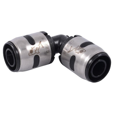 SharkBite EvoPEX 6-Pack 1/2-in Push-to-Connect x 1/2-in Push-to-Connect dia 90-Degree Standard Elbow Push Fitting