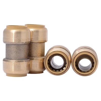 SharkBite 4-Pack 3/4-in Push-to-Connect x 3/4-in Push-to-Connect dia Coupling Push Fitting