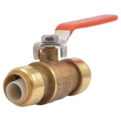 SharkBite Brass 3/4-in Push-to-Connect Ball Valve
