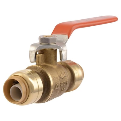 SharkBite Brass 1/2-in Push-to-Connect Ball Valve