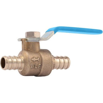 SharkBite Brass 1/2-in PEX Barb Ball Valve