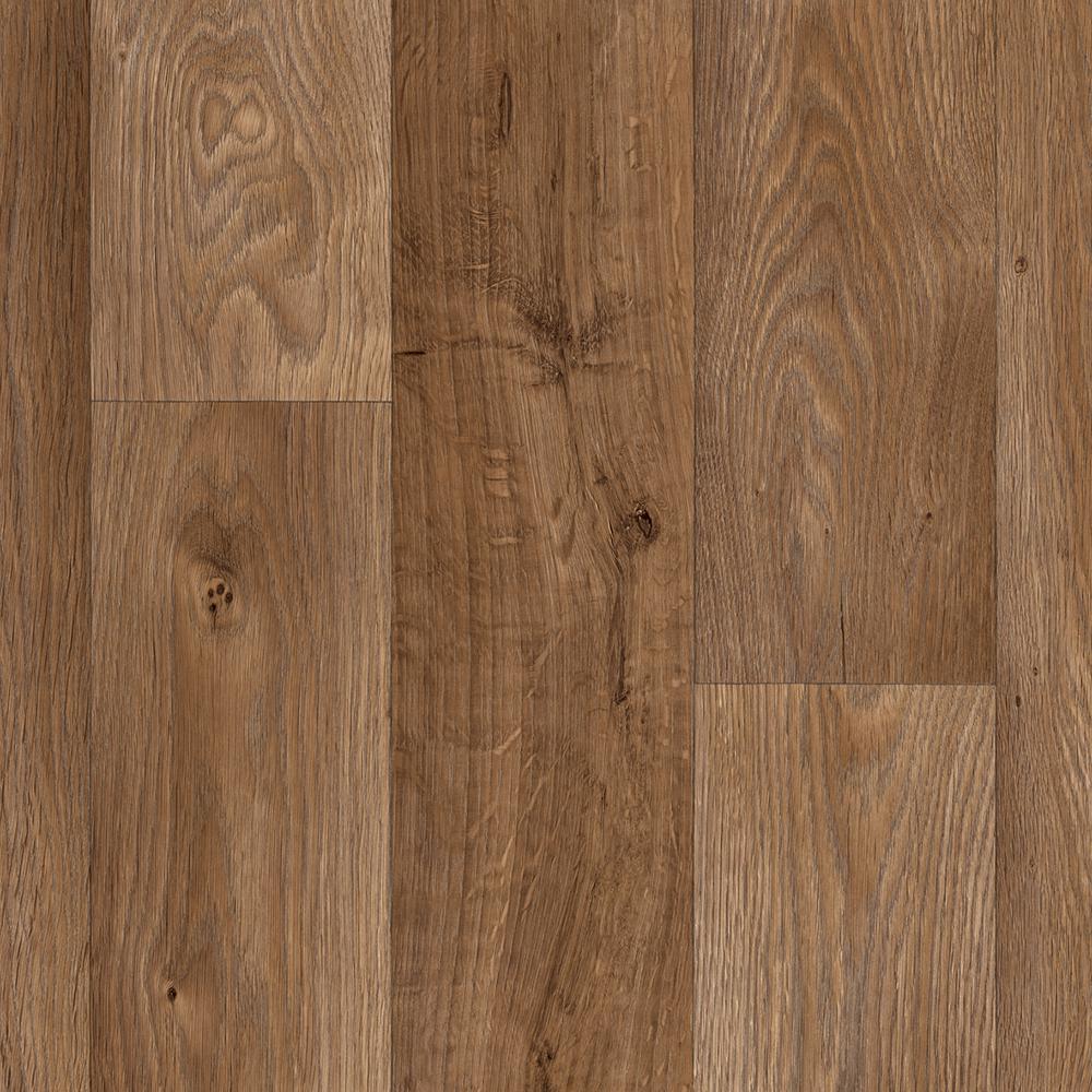 IVC Arlington Oak Residential Vinyl Sheet, Sold by 13.2 ft. Wide x Custom Length