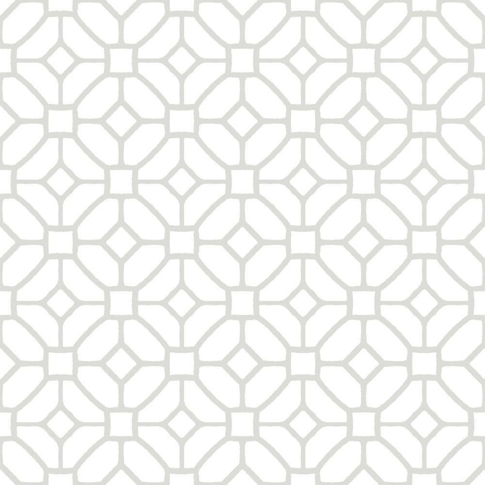 FloorPops Lattice Peel and Stick Floor Tiles 12 in. x 12 in. (20 Tiles, 20 sq. ft.)