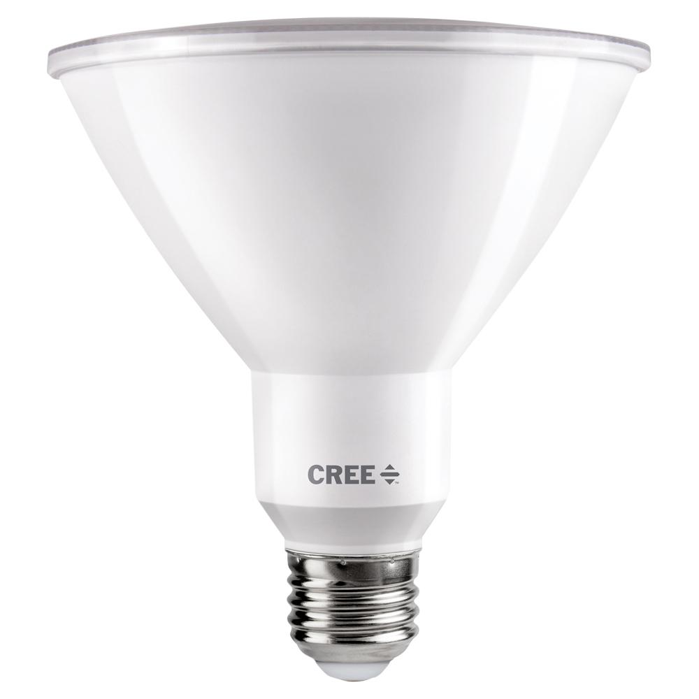 Cree 120W Equivalent Cool White (4000K) PAR38 Dimmable Exceptional Light Quality LED 40-Degree Flood Light Bulb