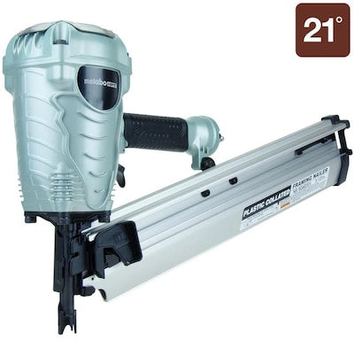 Metabo HPT (was Hitachi Power Tools) 3.5-in-Gauge 21-Degree Framing Pneumatic Nailer
