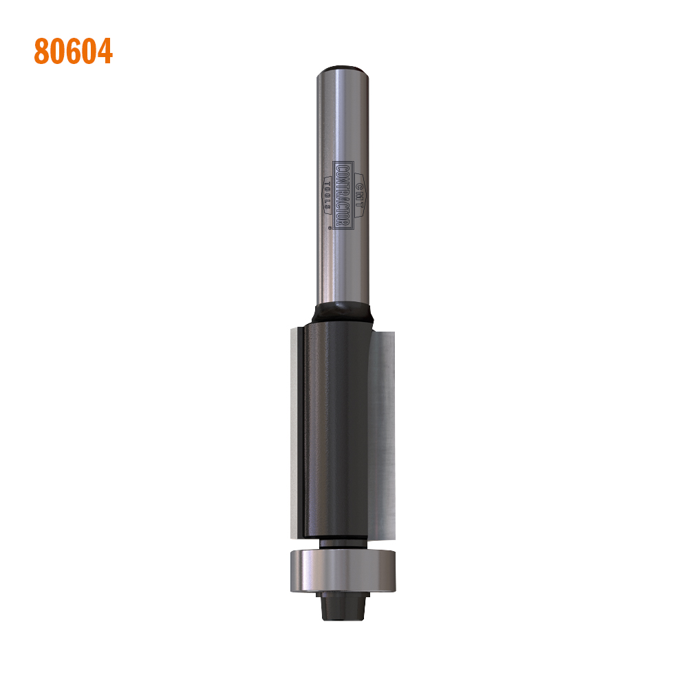 Cmt Contractor® Flush Trim Bit D=1/2”X1/2” S=1/4”