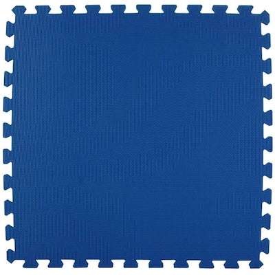 Greatmats Economy 20-Pack 24-in x 24-in Blue Foam Tile Multipurpose Flooring