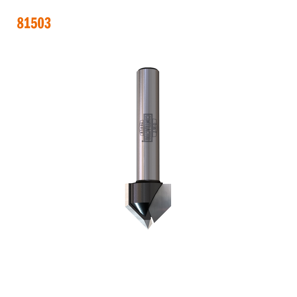 Cmt Contractor® V-Grooving Bit D=7/16” A=60° S=1/4”