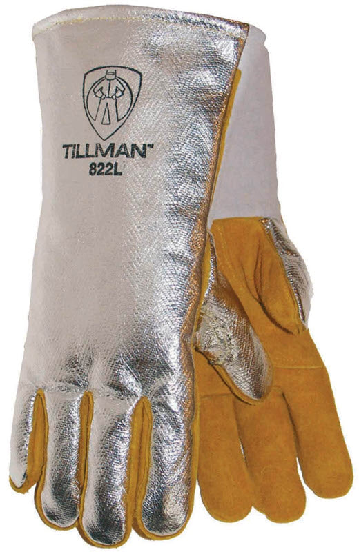 Tillman Welding Gloves - Aluminized Back High Heat Gloves 822L