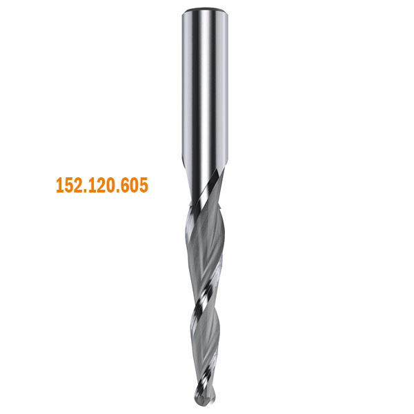 CMT 152.064.082 – CONICAL SPIRAL BIT Z3 POS. HWM S=1/4″ D=1/32″x1″x3″ RH