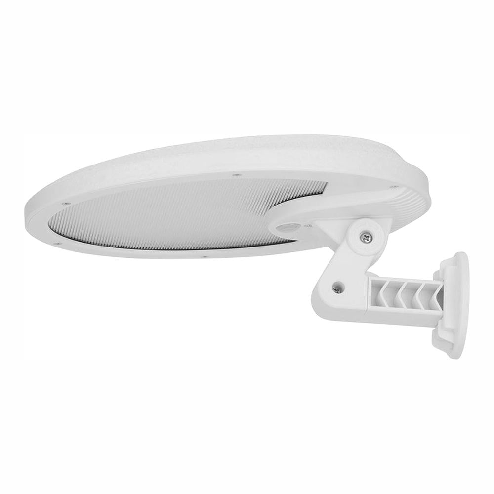 eLEDing 160° White Motion Activated Self-Contained Outdoor 56 Integrated LED Solar Security/Flood/Spot Light with Dusk-to-Dawn