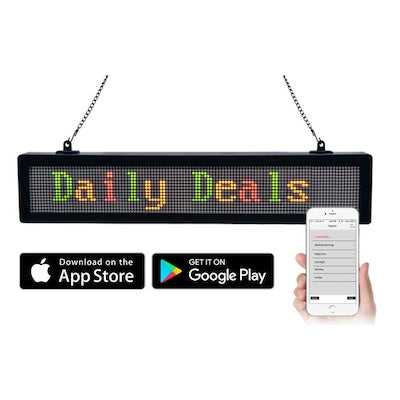Royal Sovereign 3.5-in Multi-Function LED Message Board Lighted Sign