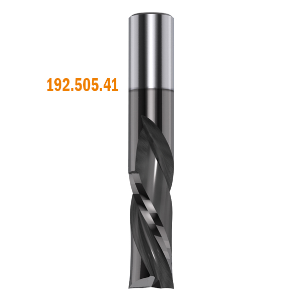 Solid Carbide Downcut Spiral Bit D=1/4”X3/4”X2” Rh (Dlcs)