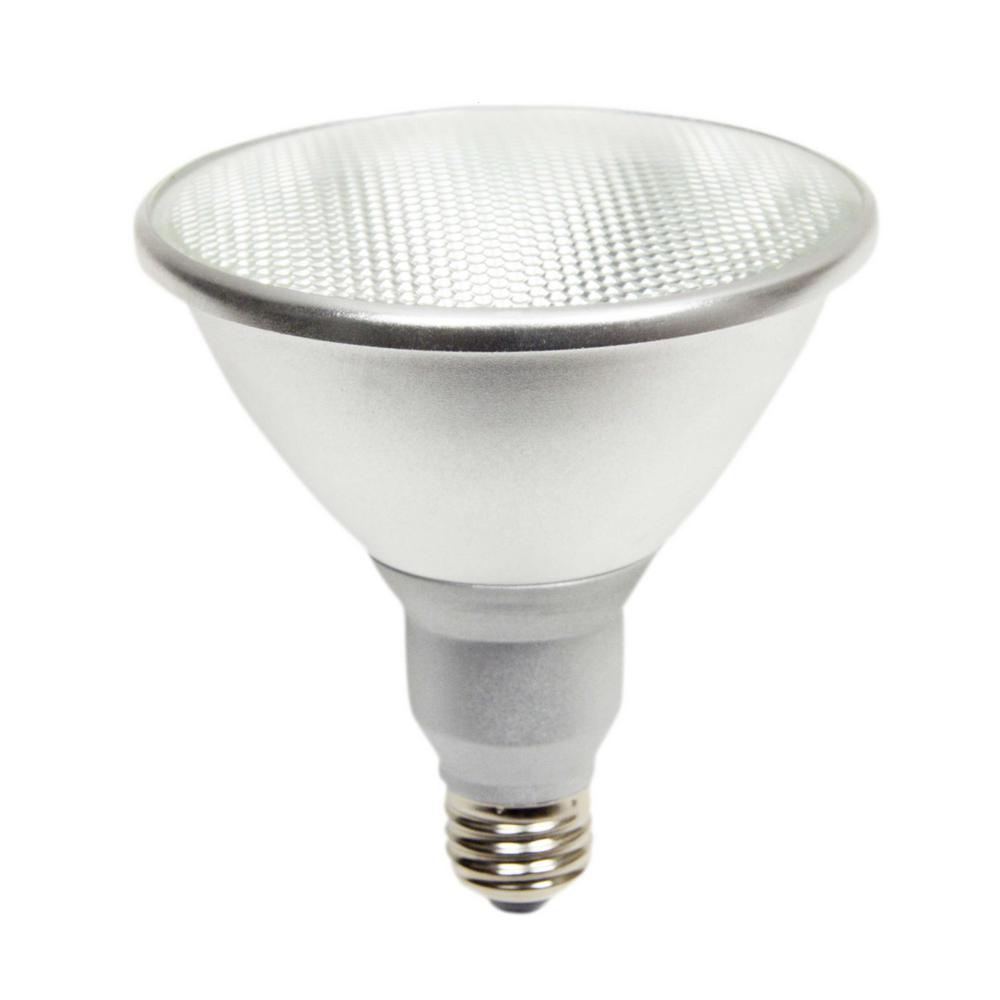 Halco Lighting Technologies 90-Watt Equivalent 15-Watt PAR38 Dimmable LED Flood White Warm White Light Bulb 2700K 81953