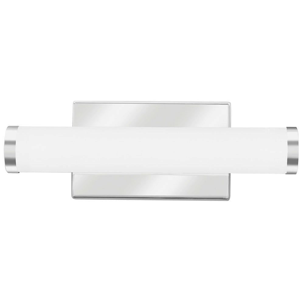Contemporary Cylinder Chrome 3K LED Vanity Light