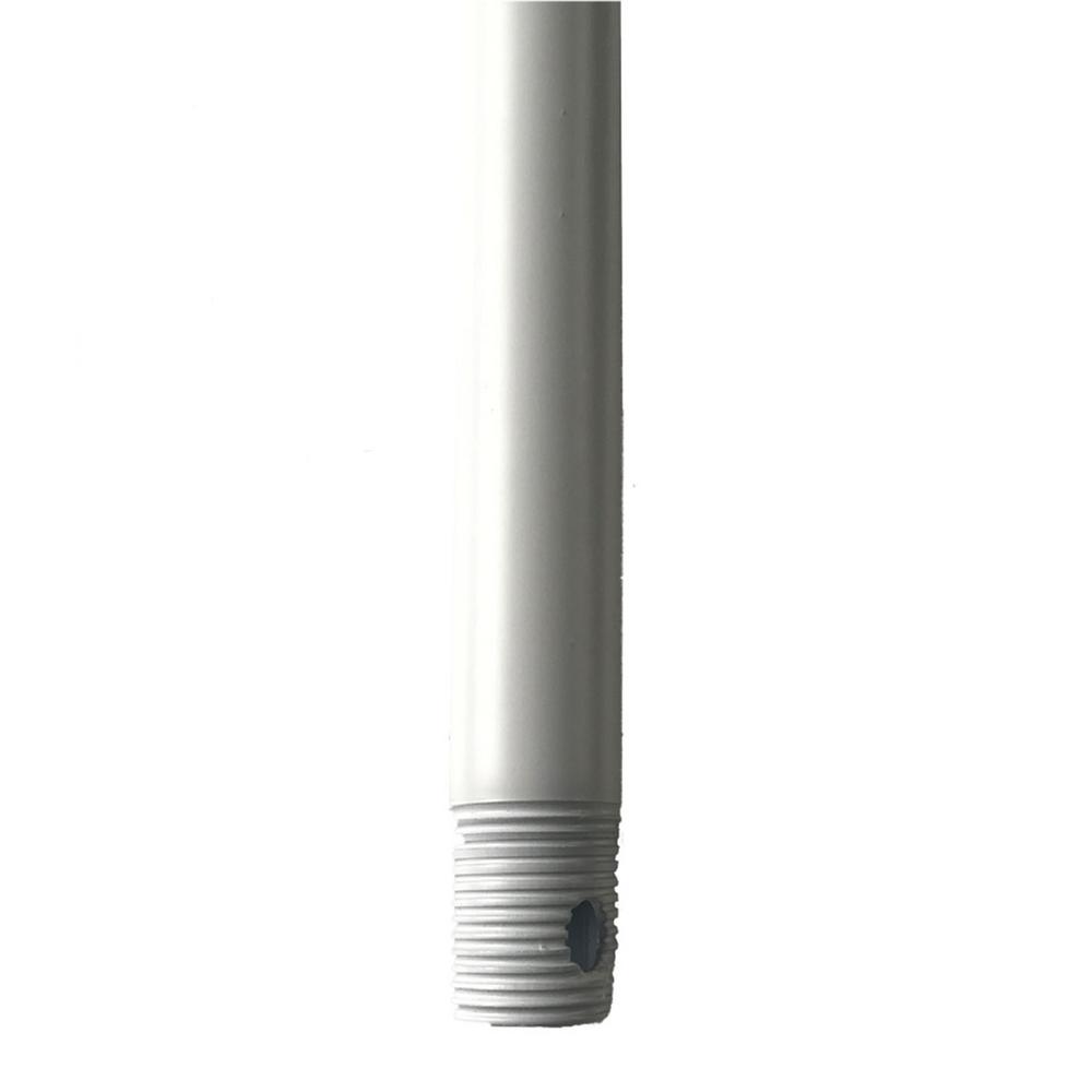 36 in. Matte White Ceiling Fan Extension Downrod for Modern Forms or WAC Lighting Fans