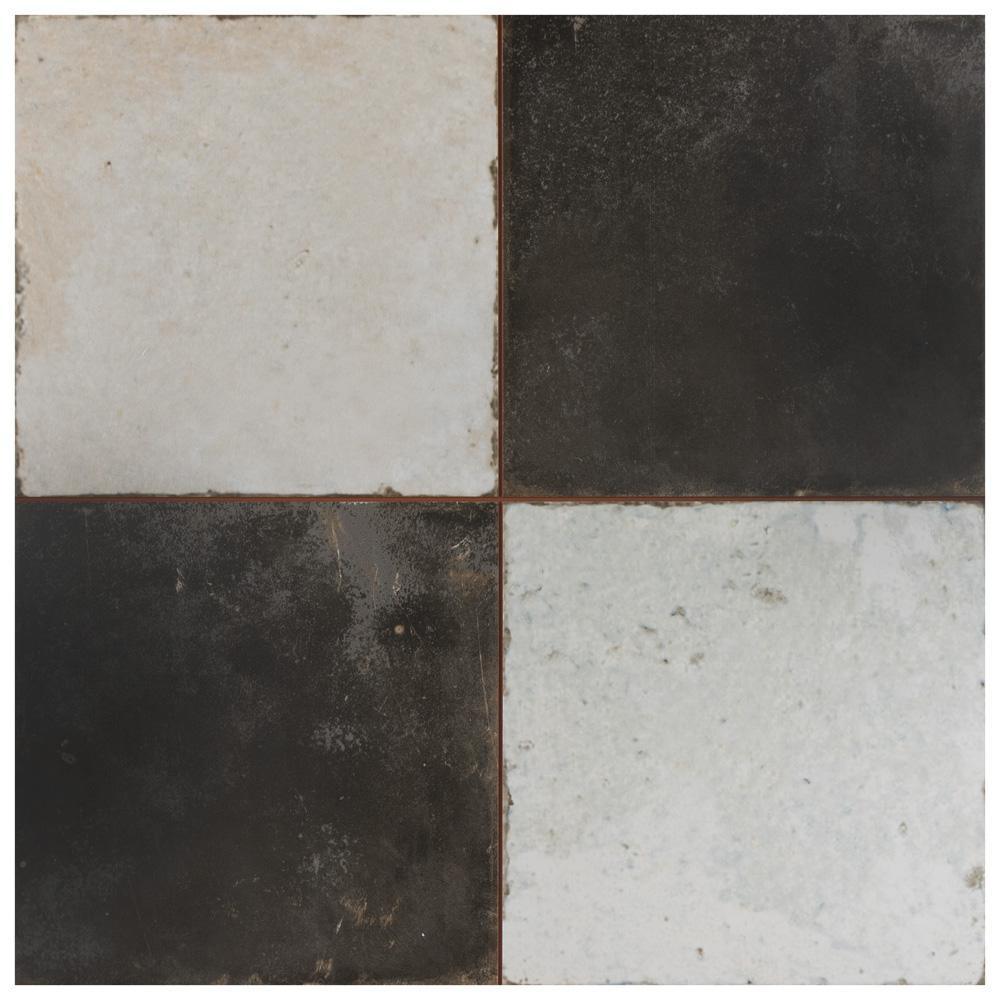 Merola Tile Kings Damero 17-5/8"x17-5/8" Ceramic F/W Tile