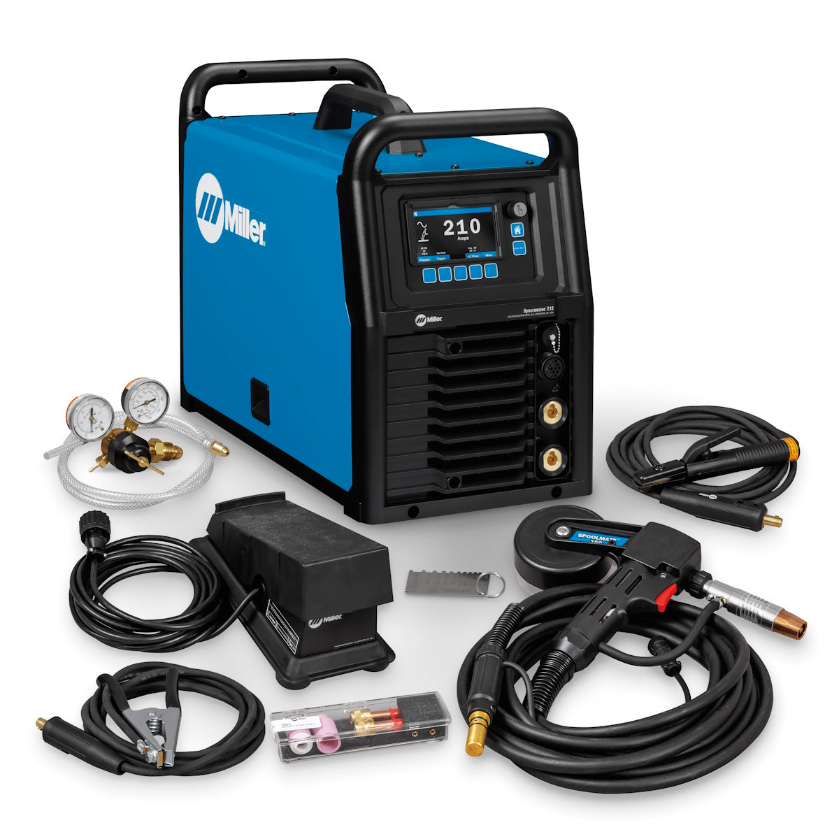 Miller Syncrowave 212 AC/DC TIG Welder w/Spoolmate 150 (?951000200)