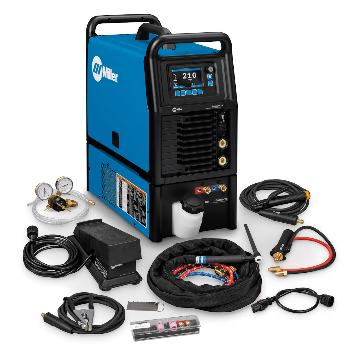 Miller Syncrowave 212 AC/DC TIG Welder Water Cooled Pkg (951000201)