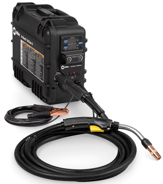 Miller ArcReach Suitcase 8 Wire Feeder w/BTB 300 Amp Gun 951726001