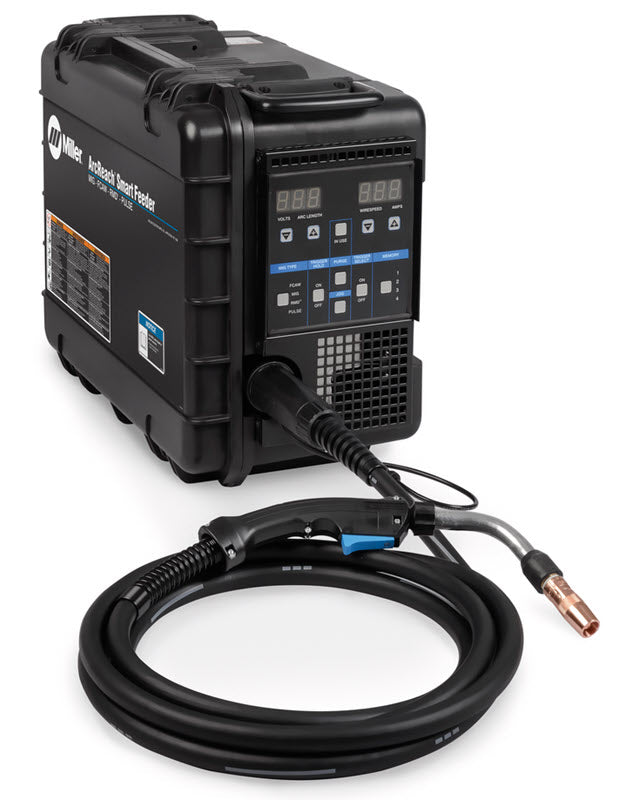 Miller ArcReach Smart Feeder w/Bernard PipeWorx 300 Amp Gun Pkg.