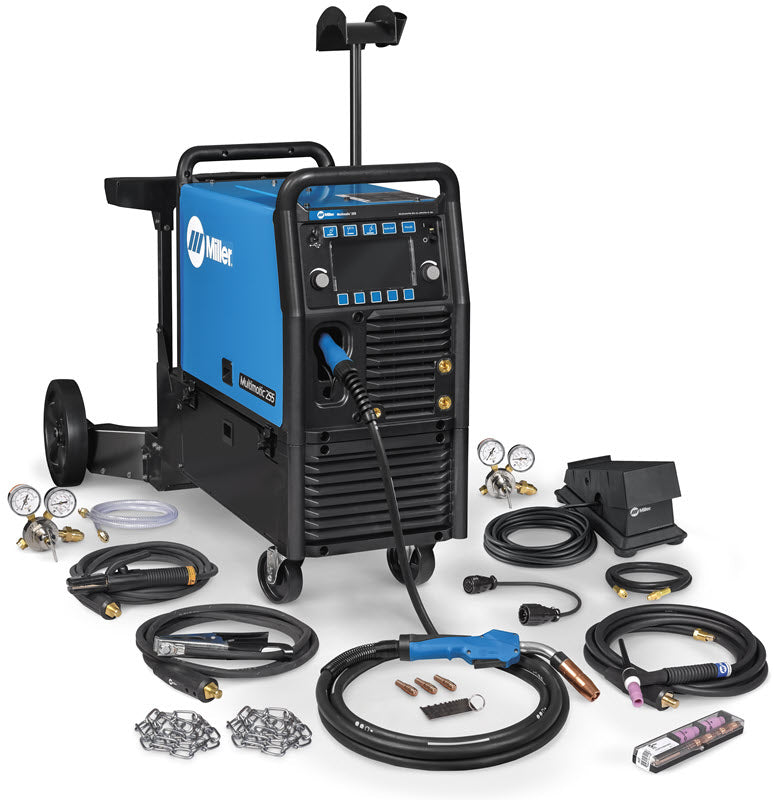 Miller Multimatic 255 w/Dual Cylinder & TIG Kit Package 951768
