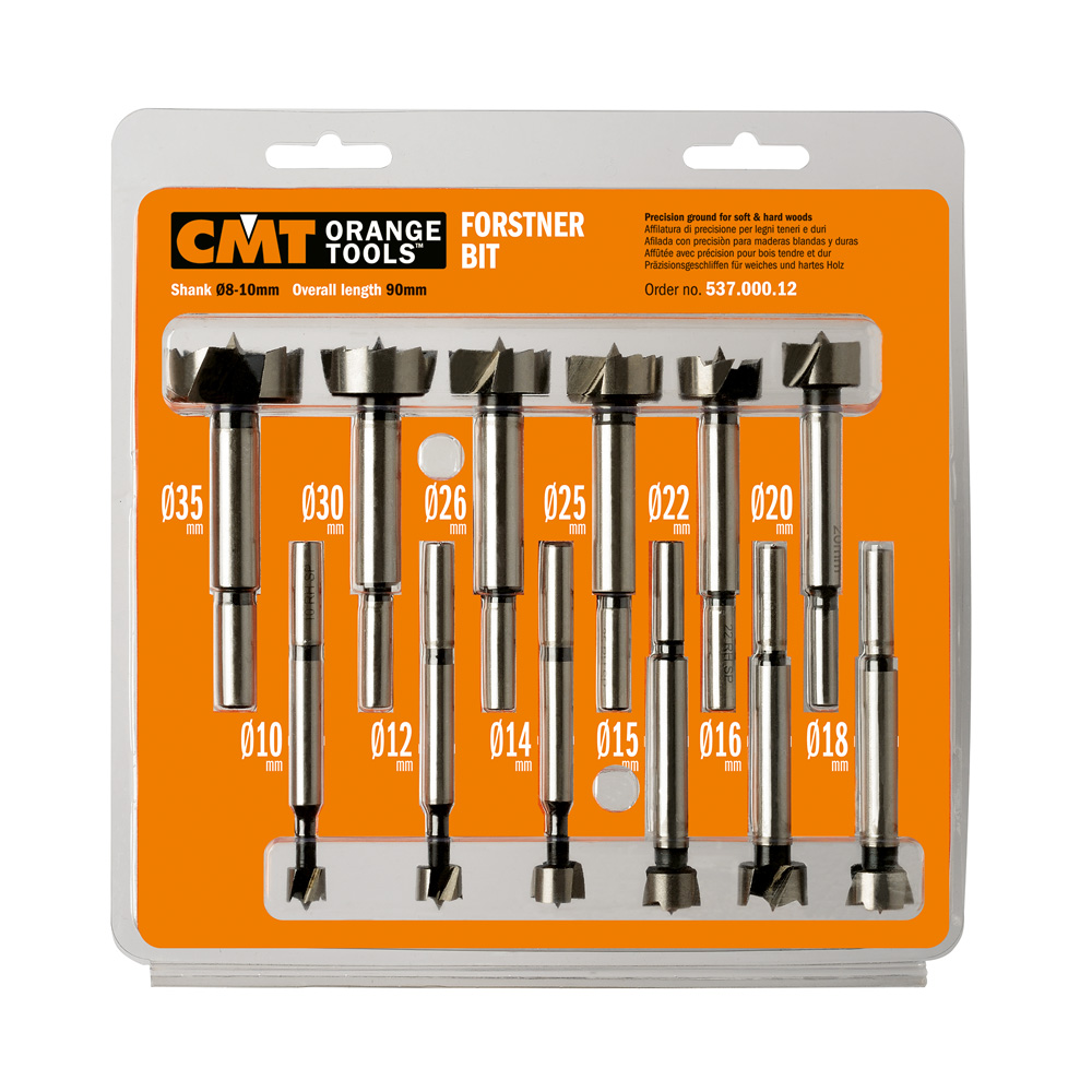 Forstner Bit Set S=8-10Mm 12-Pcs Rh
