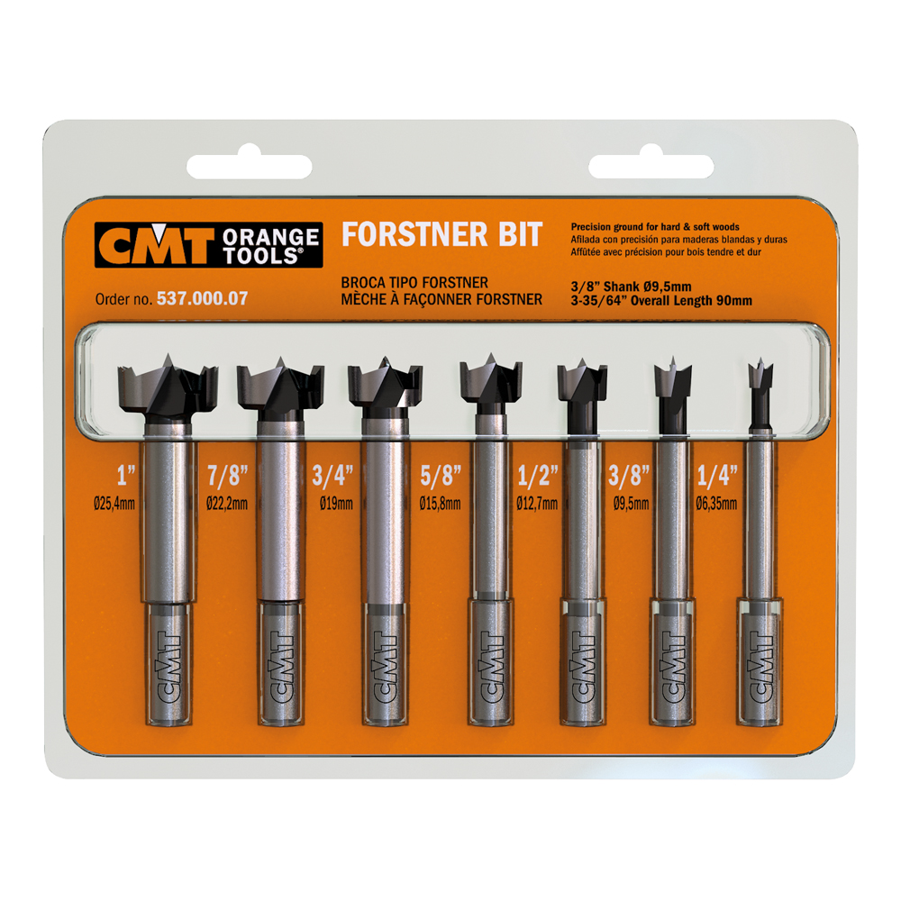 CMT 537.000.07 – FORSTNER BIT SET 7 PCS