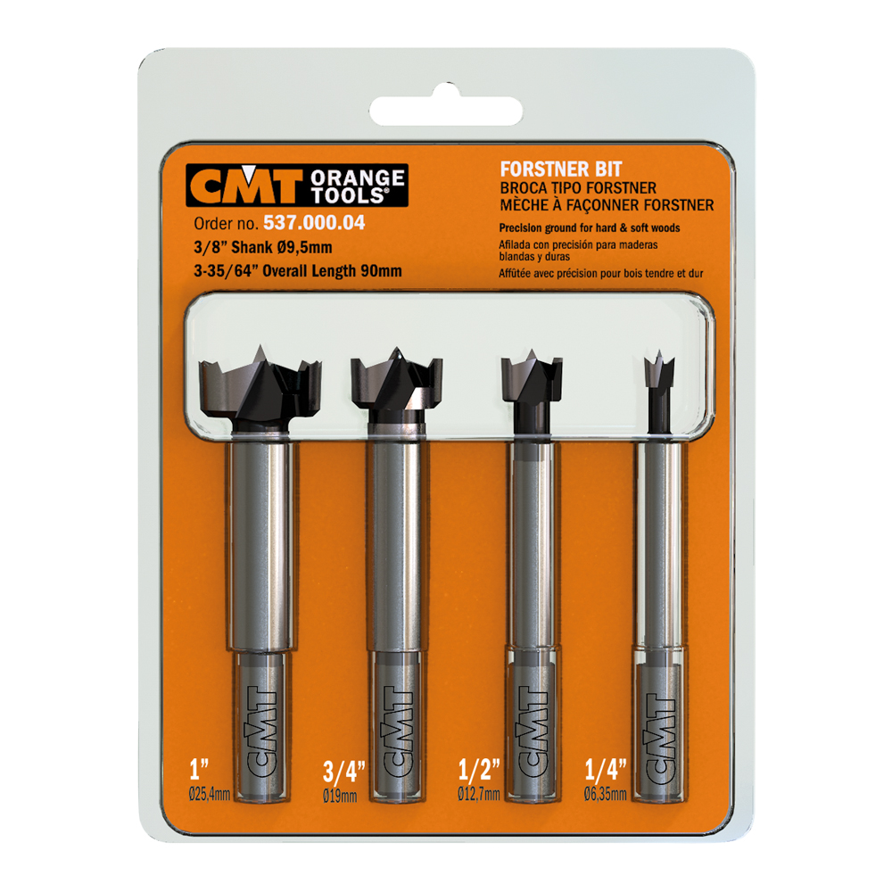 CMT 537.000.04 – FORSTNER BIT SET 4 PCS