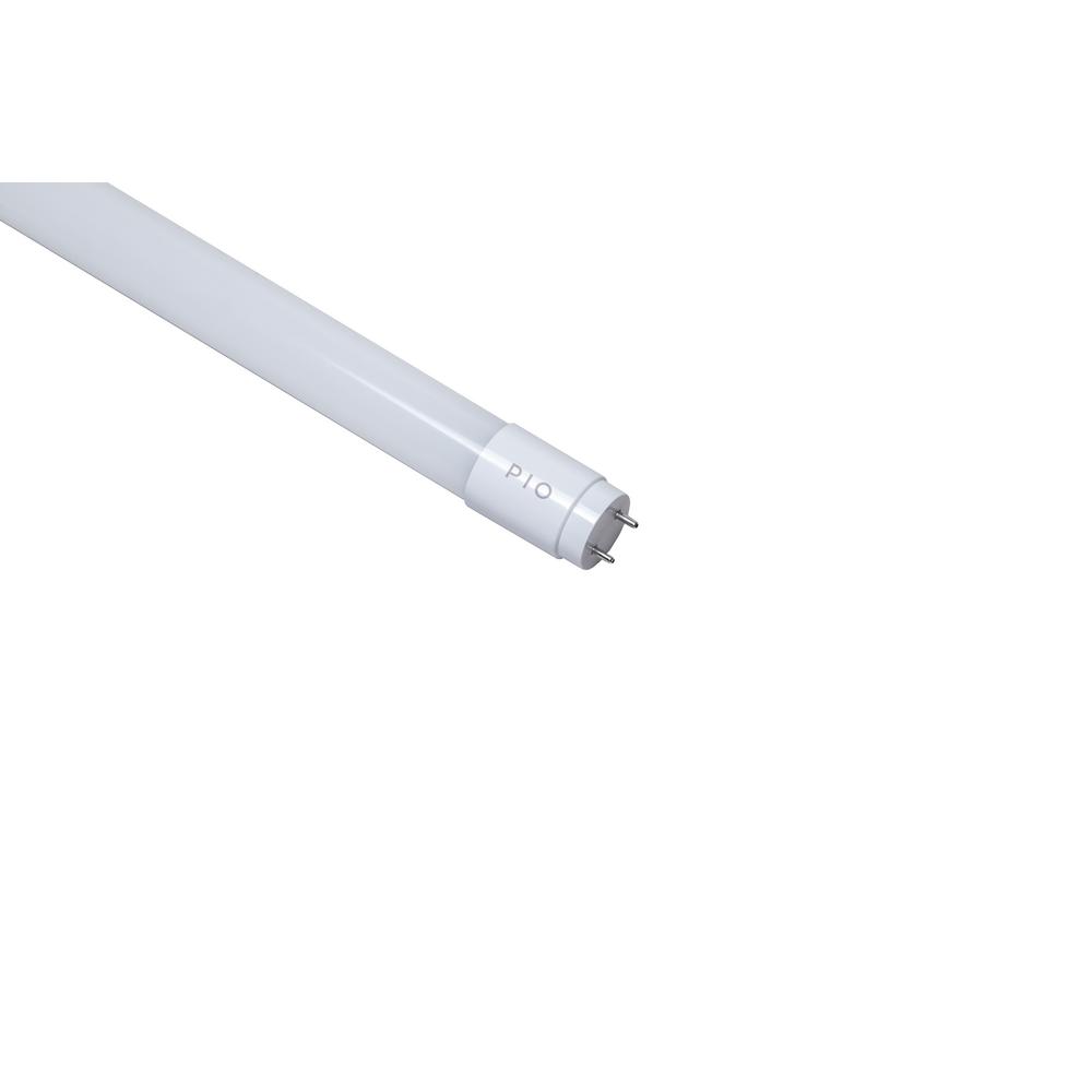 Pio Energy 12-Watt 4 ft. Linear T8 LED Tube Hybrid Nano Plastic 5000K LED Light Bulb, (42-Pack)