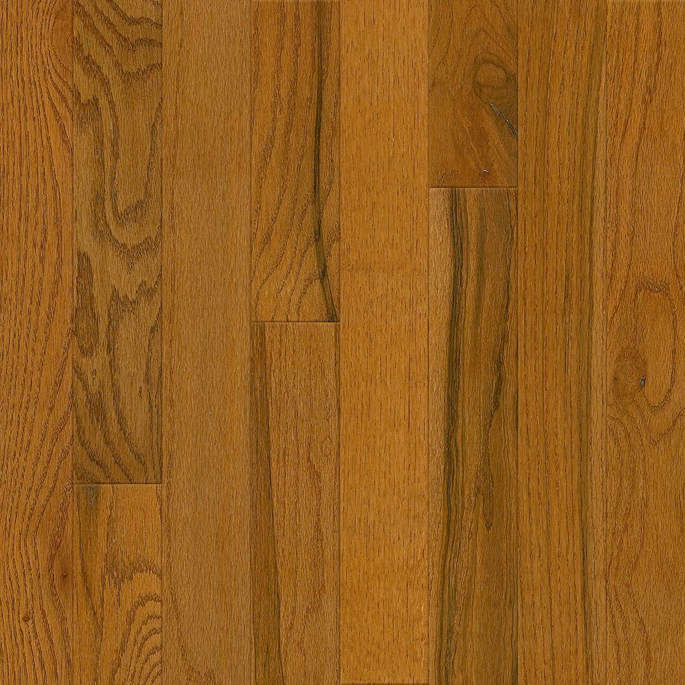 Bruce Plano Oak Gunstock 3/4 in. Thick x 3-1/4 in. Wide x Varying Length Solid Hardwood Flooring (352 sq. ft. / pallet)
