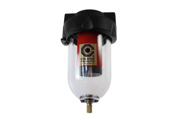 Coilhose Pneumatics 8928M Heavy Duty Series Coalescing Filter, 1", Metal Bowl