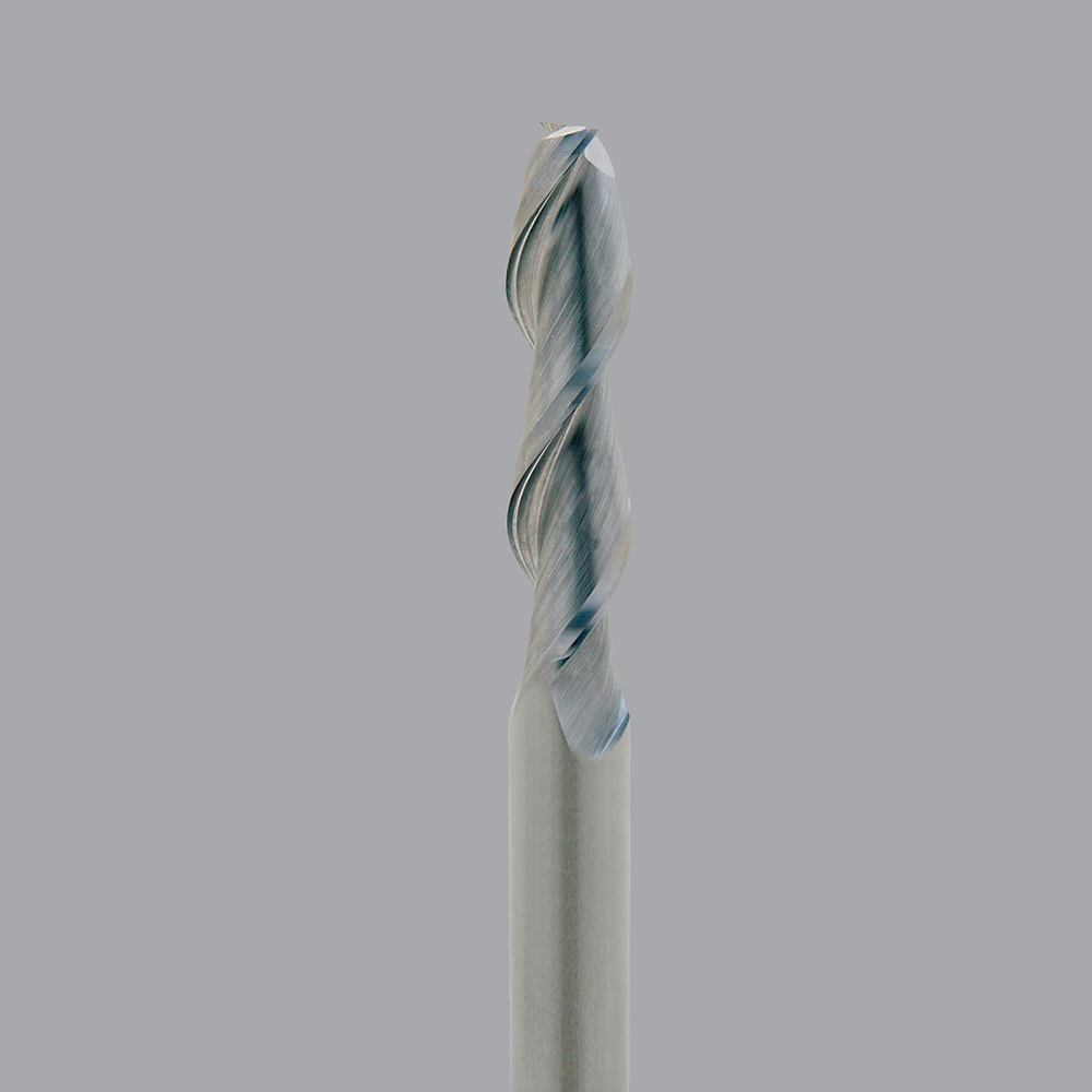 Onsrud AMC701835 Solid Carbide end mill 2FL 3/4 x 2-1/2 x 5 OAL 0.250 CR For ISO N Non-Ferrous, Aluminum, Brass, Bronze, Copper, 3/4 Shank, ZrN Coated