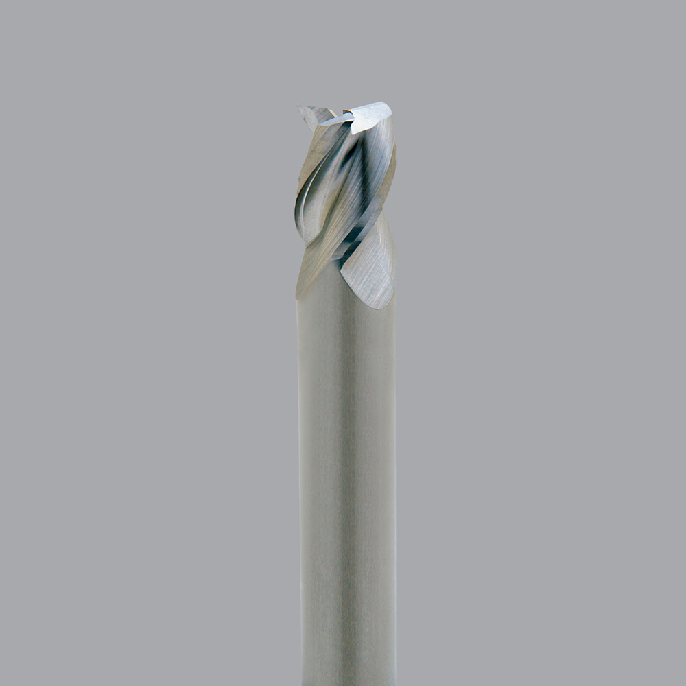 Onsrud AMC703434 Solid Carbide end mill 3FL 5/8 x 3/4 x 3 OAL 0.250 CR For ISO N Non-Ferrous, Aluminum, Brass, Bronze, Copper, 5/8 Shank, N/A Coated