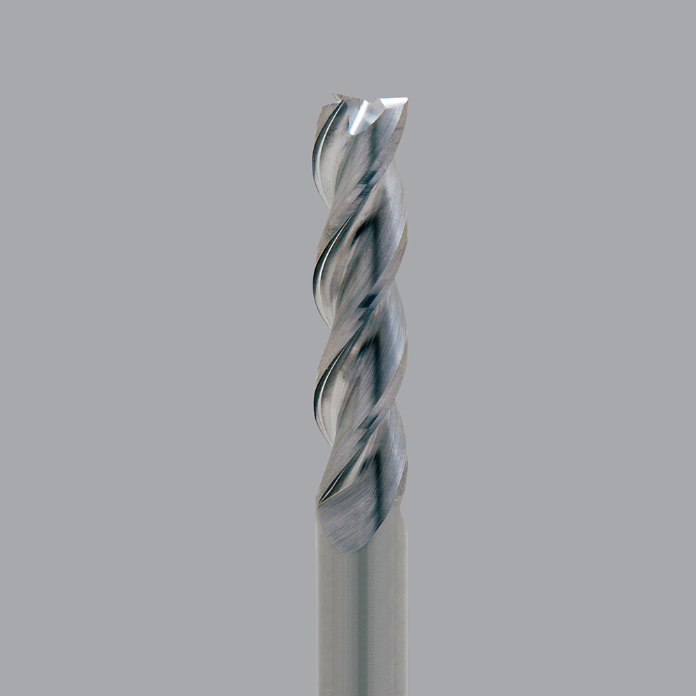 Onsrud AMC704935 Solid Carbide end mill 3FL 1/1 x 3-1/4 x 6 OAL 0.250 CR For ISO N Non-Ferrous, Aluminum, Brass, Bronze, Copper, 1/1 Shank, ZrN Coated