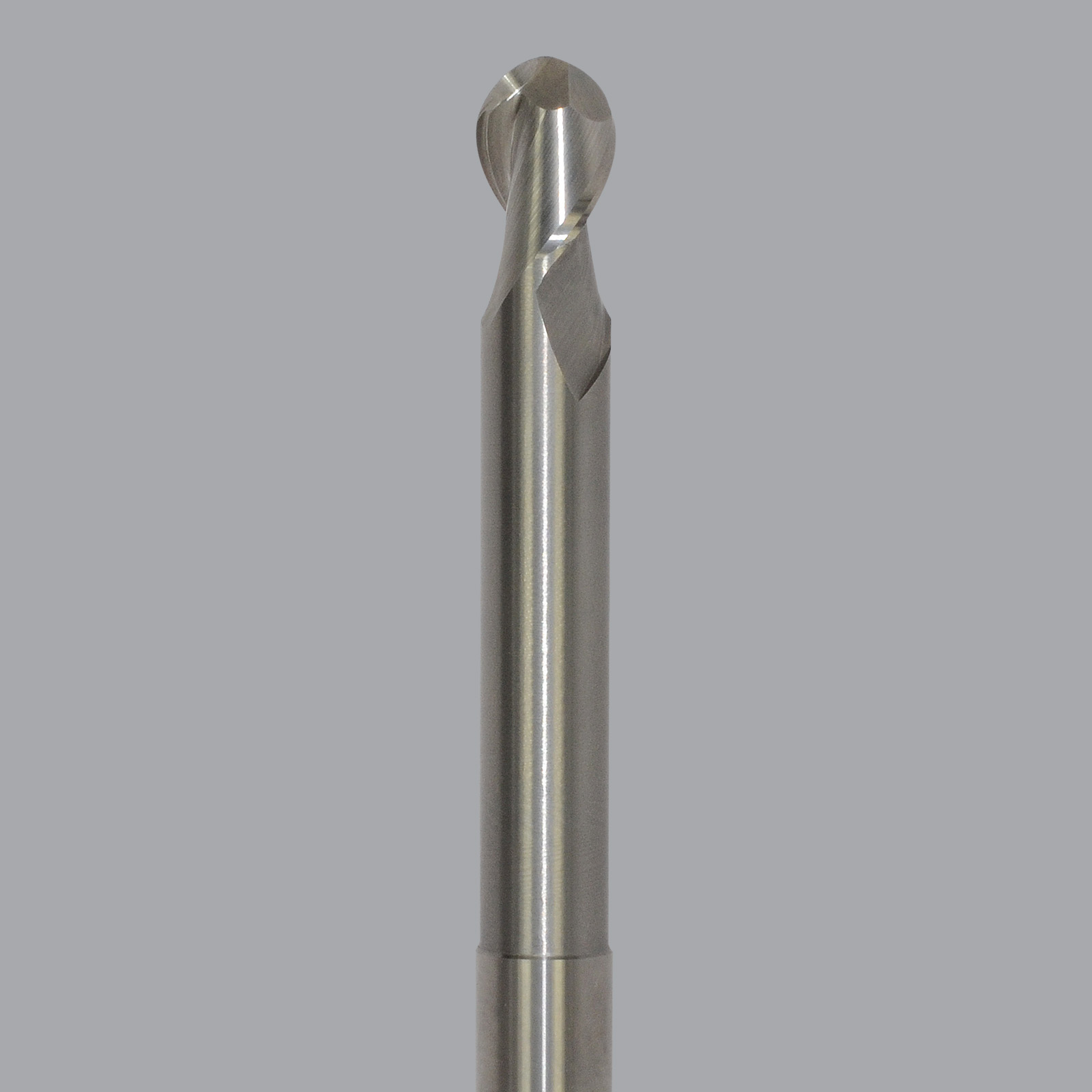 Onsrud AMC707989 Solid Carbide end mill 2FL 1/1 x 1-1/4 x 7 OAL Ball CR For ISO N Non-Ferrous, Aluminum, Brass, Bronze, Copper, 1/1 Shank, ZrN Coated