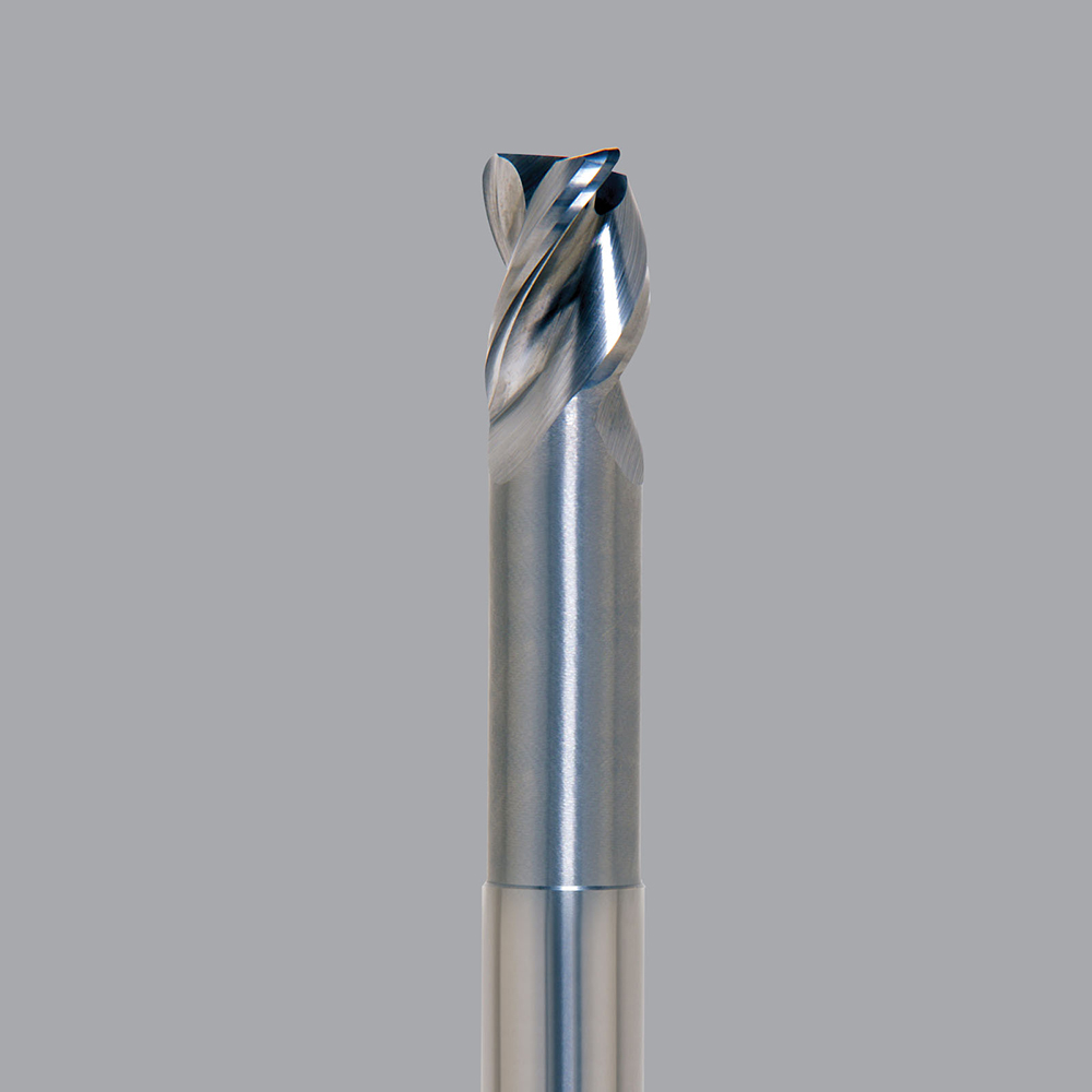 Onsrud AMC709503 Solid Carbide end mill 3FL 3/4 x 1/1 x 4 OAL Square CR For ISO N Non-Ferrous, Aluminum, Brass, Bronze, Copper, 3/4 Shank, ZrN Coated