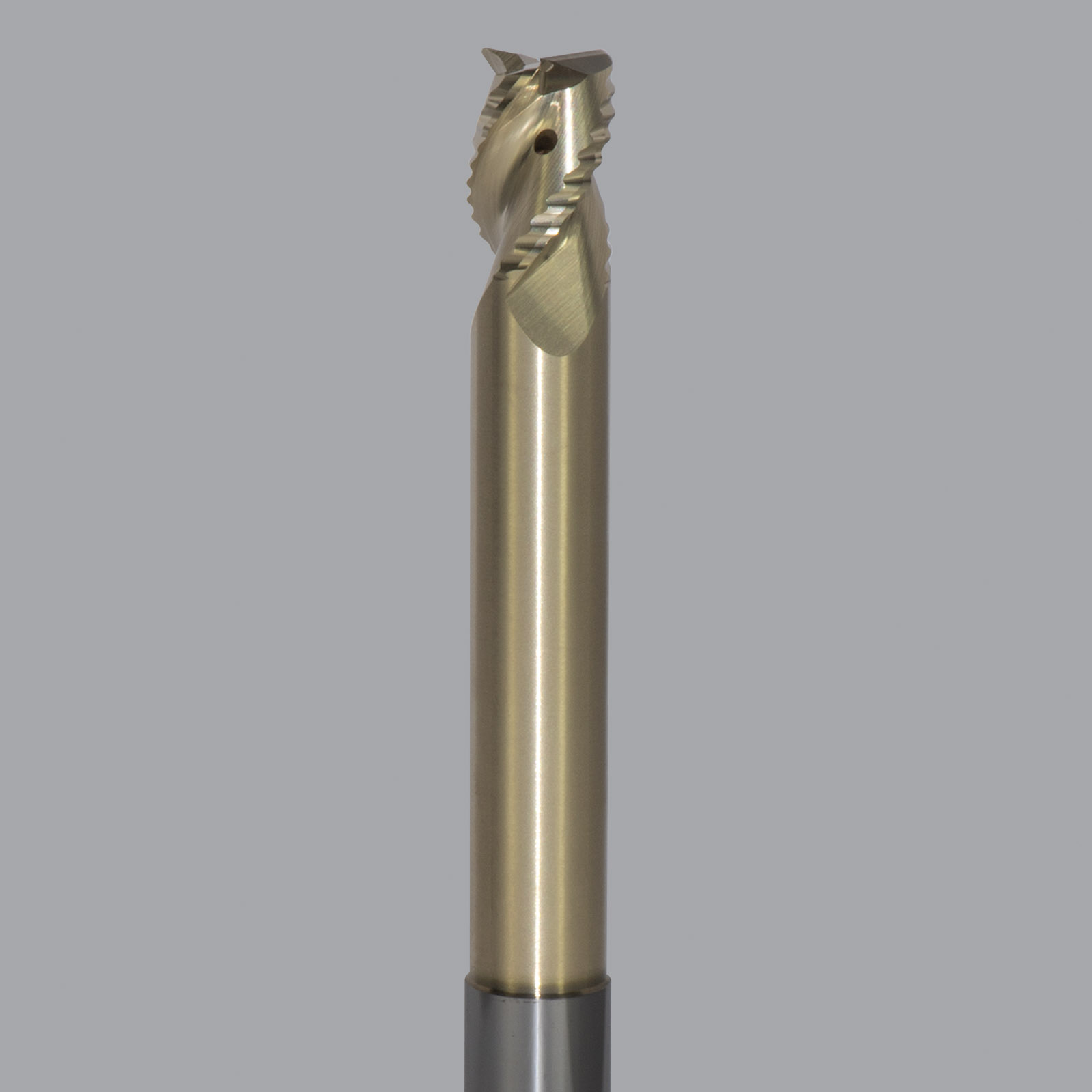 Onsrud AMC800167 Solid Carbide end mill 3FL 1/2 x 5/8 x 5 OAL 0.060 CR For ISO N Non-Ferrous, Aluminum, Brass, Bronze, Copper, 1/2 Shank, ZrN Coated