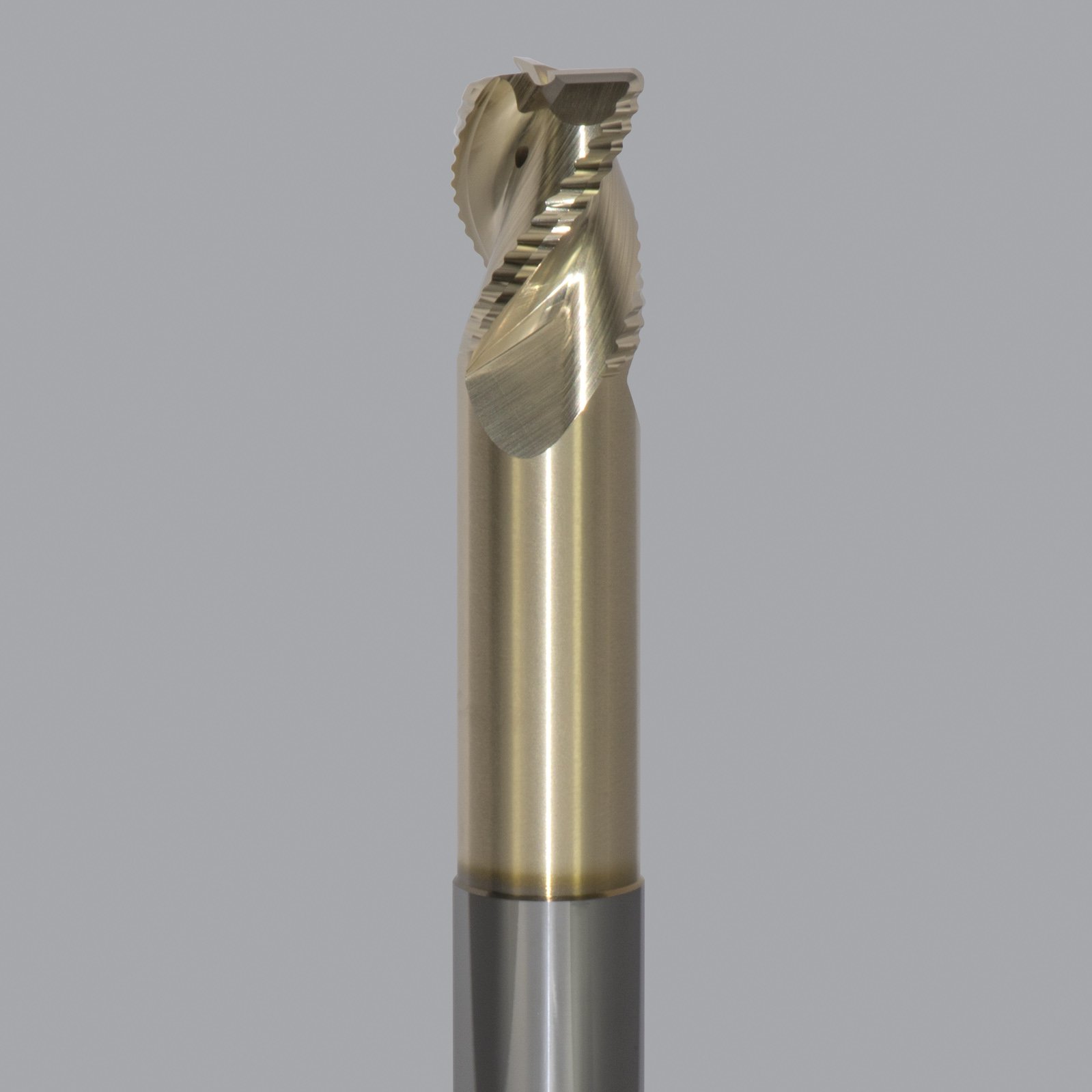 Onsrud AMC800169 Solid Carbide end mill 3FL 3/4 x 1/1 x 6 OAL 0.060 CR For ISO N Non-Ferrous, Aluminum, Brass, Bronze, Copper, 3/4 Shank, ZrN Coated