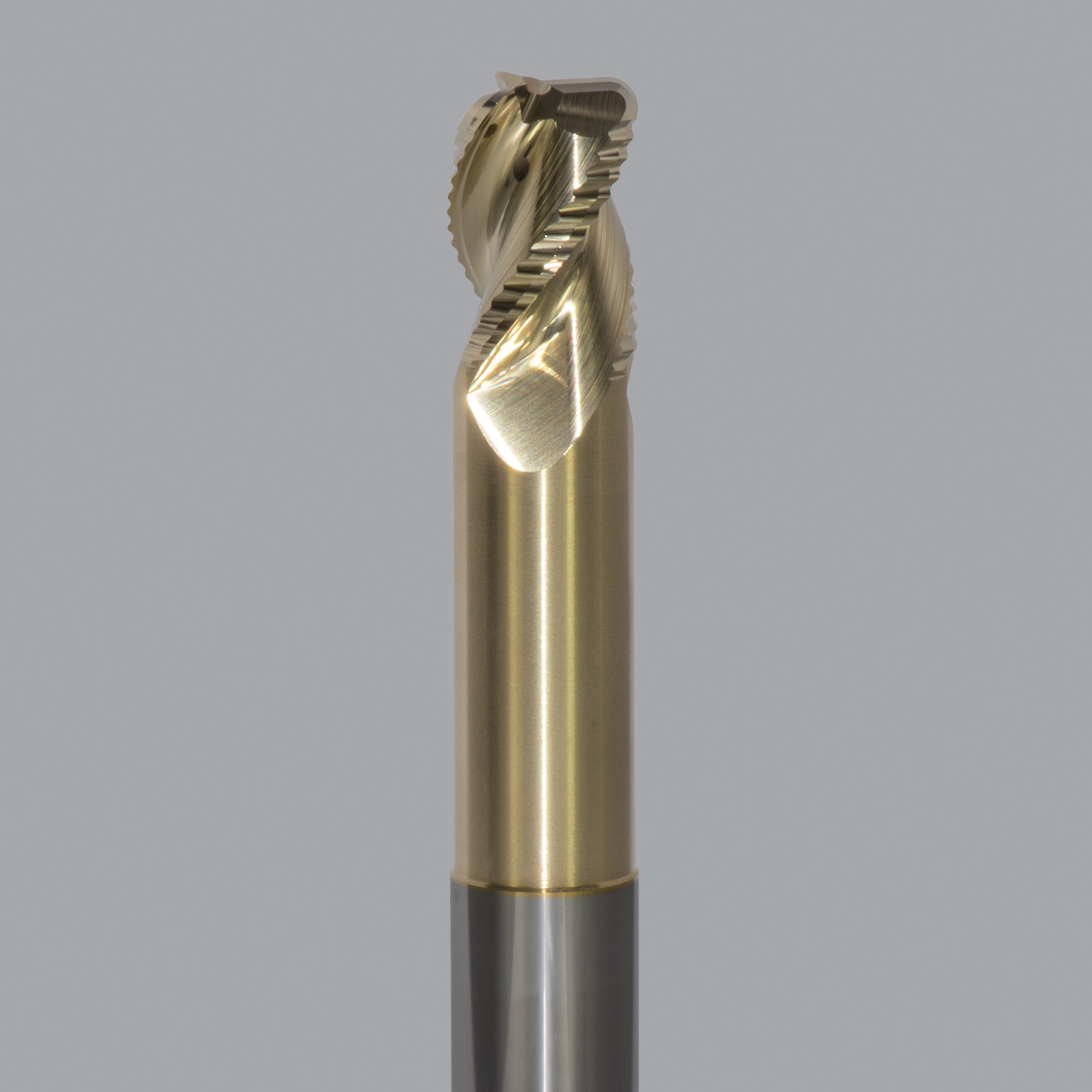 Onsrud AMC800171 Solid Carbide end mill 3FL 3/4 x 1/1 x 6 OAL 0.120 CR For ISO N Non-Ferrous, Aluminum, Brass, Bronze, Copper, 3/4 Shank, ZrN Coated
