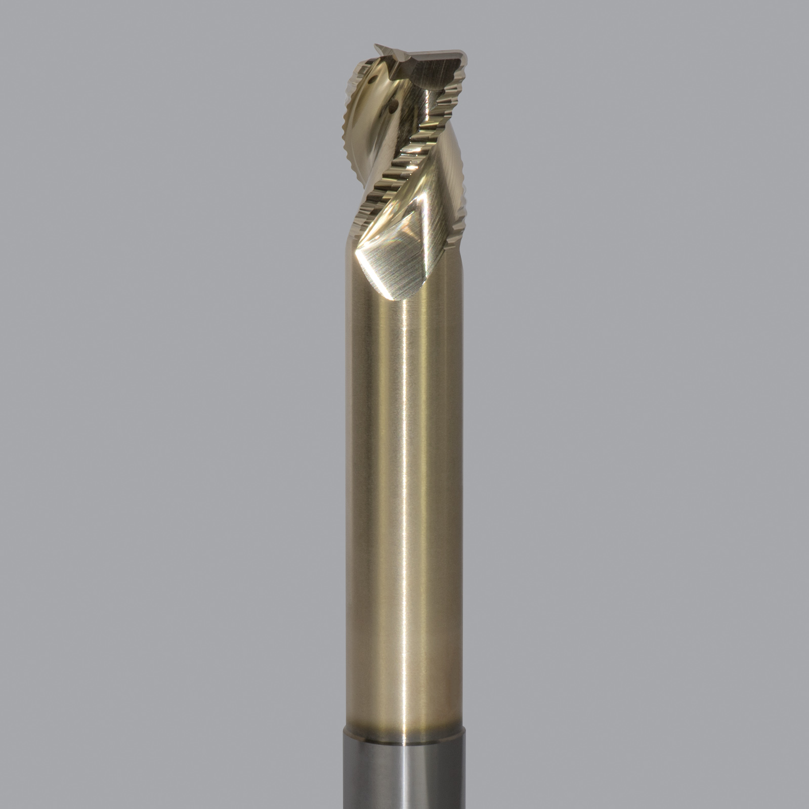 Onsrud AMC800179 Solid Carbide end mill 3FL 3/4 x 1/1 x 6 OAL 0.060 CR For ISO N Non-Ferrous, Aluminum, Brass, Bronze, Copper, 3/4 Shank, ZrN Coated