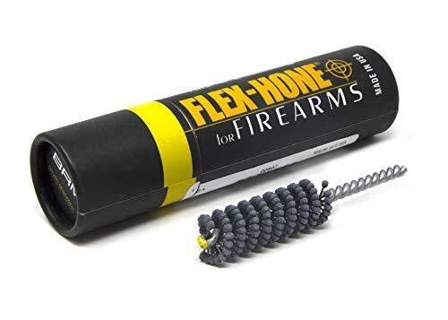 Brush Research FLEX-HONE 00907 for Firearms, .45 Colt Pistol Chamber, 0.450" (11mm) Hole Diameter, 3" OAL, 400 Grit, Silicon Carbide