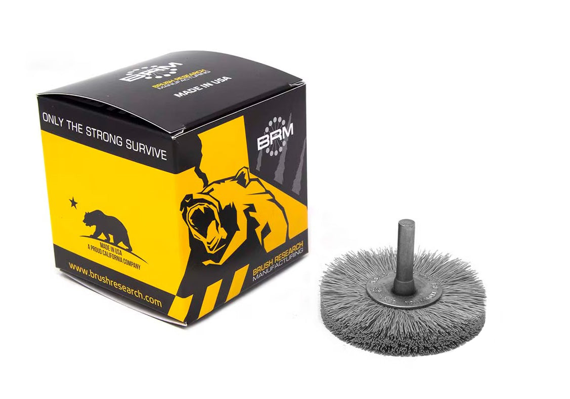 Brush Research BMC25AY600AO 2-1/2" Crimped Wheel Brush